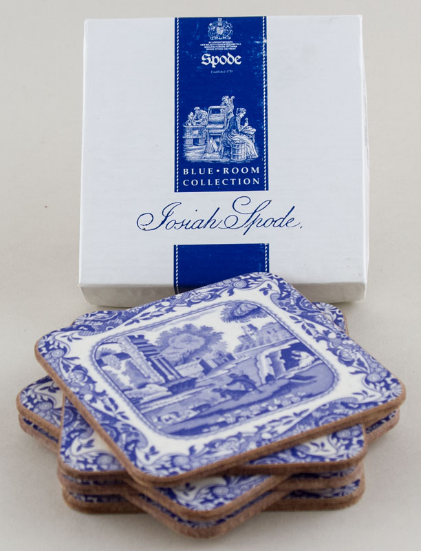Coasters box of 6 c1980